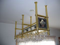 Ceiling Mount Glass Rack